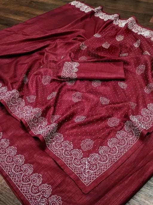 Silk Attractive New Design Fancy Saree