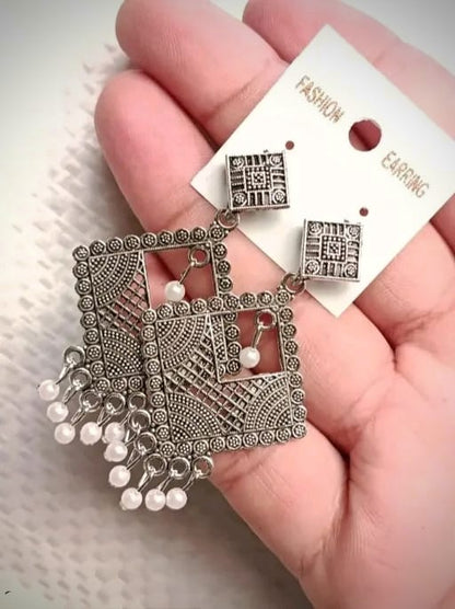 Silver Plated Earrings